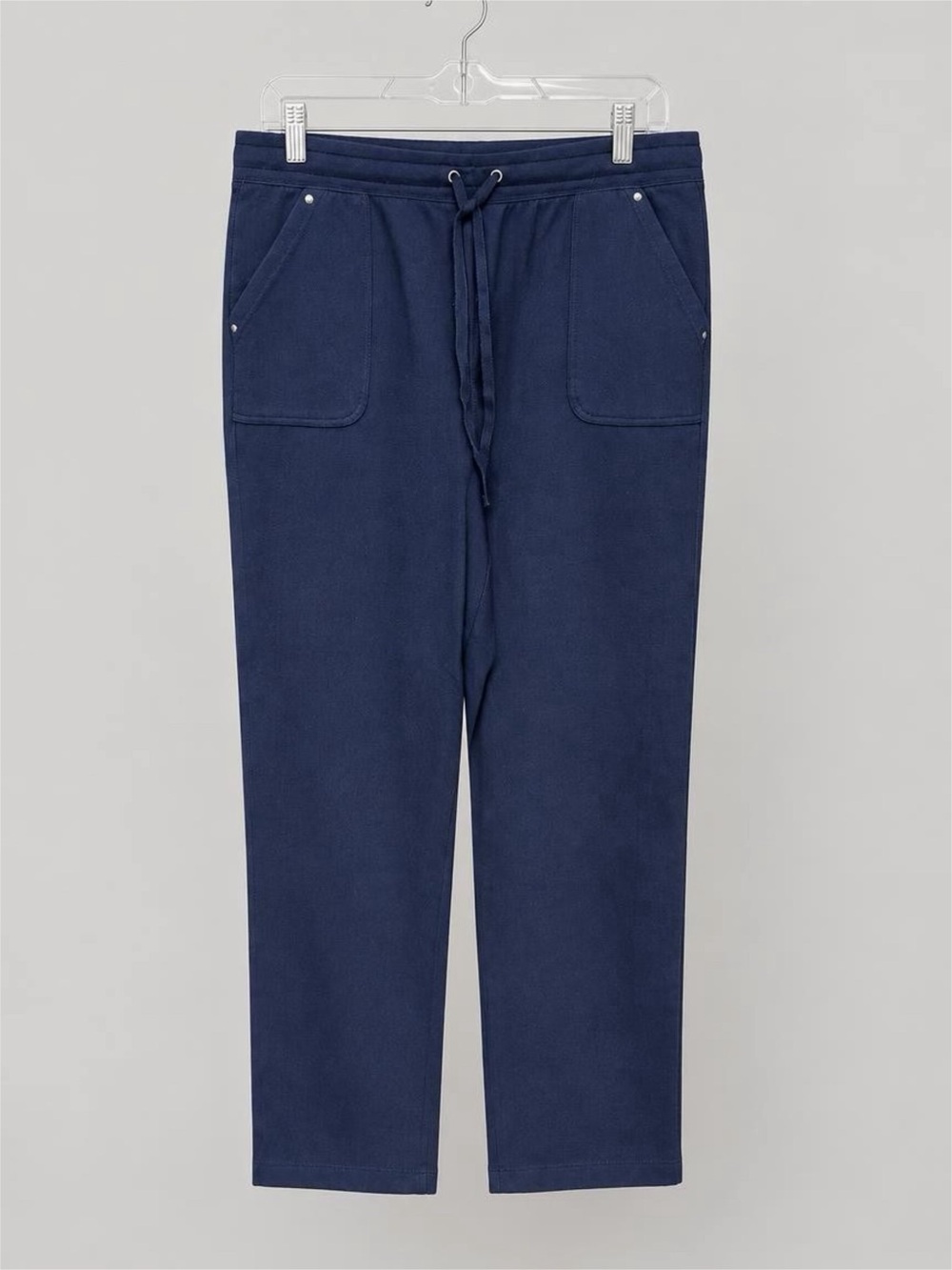 Women’s Navy Drawstring Casual Pants
